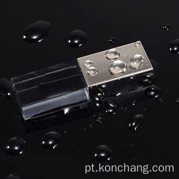 USB Flash Drive Black Glass